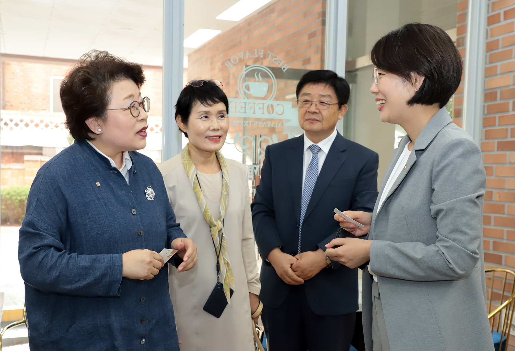 김종희 행정대외부총장, 홍제동 행복연합기숙사 교육부 차관 간담회 참석